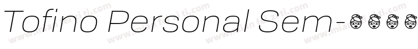 Tofino Personal Sem字体转换